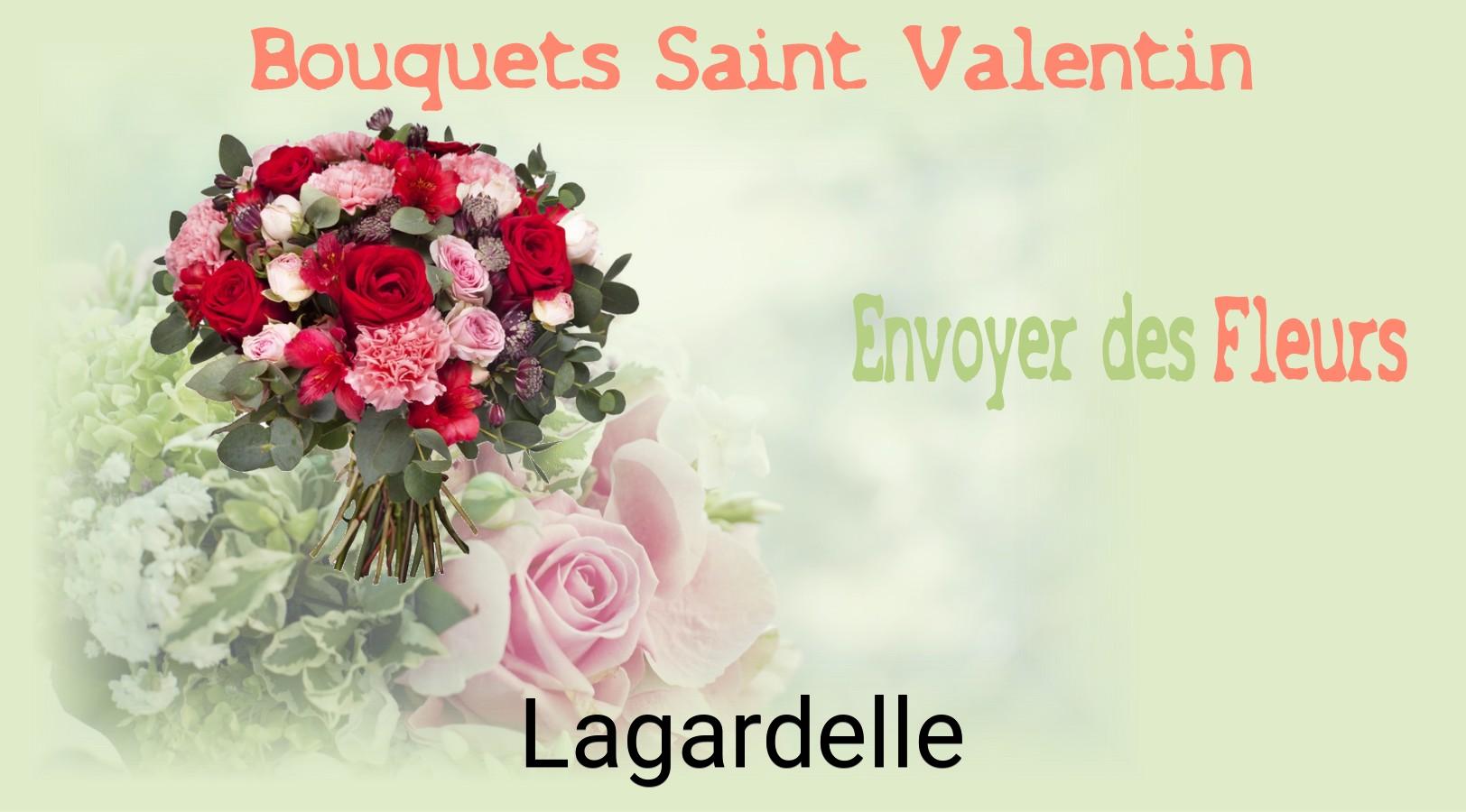 Roses de Saint-Valentin livrées à Lagardelle